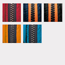 フロントファスナーカラー