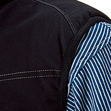 袖ぐりストレッチヘリンボーン