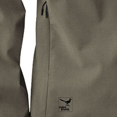 R058　ライトシェルストレッチパーカー　ファスナー付きサイドポケット