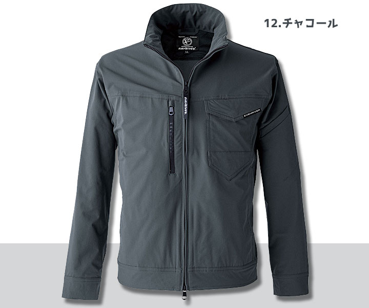 SR8007　フレックスエアージャケット　チャコール