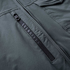 SR8007　フレックスエアージャケット　右胸ファスナーポケット