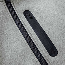 TR208　ダブルニットフーディ　左胸ファスナーポケット