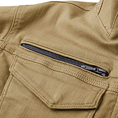 US1507　エクストリームストレッチマックスブルゾン　右胸ファスナー付きポケット