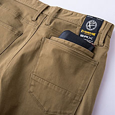 US1602　ソリッドストレッチカーゴ　ヒップポケット