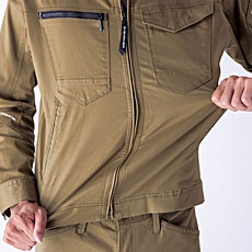 US1607　ソリッドストレッチジャケット　ストレッチ性