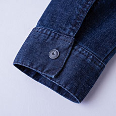 USD1507　エクストリームストレッチマックスデニムブルゾン　袖口