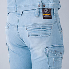 USD702　ストレッチブラストカーゴ　右ヒップポケットはダブルポケット