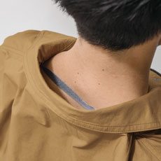 XE91400 　空調服　綿100％長袖ブルゾン  首元ヒモ