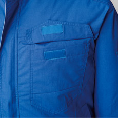 XE98001　空調服長袖ブルゾン　胸ポケット綿ファスナー