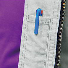 内側ペン差し（左胸）